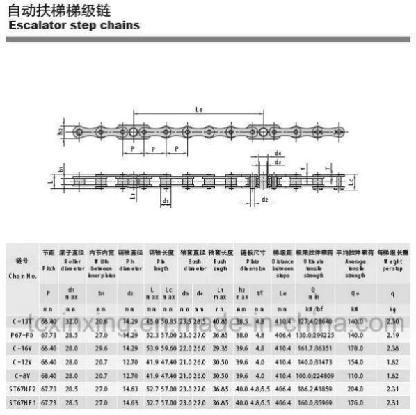 Driving Rotary Chains for Conveyor