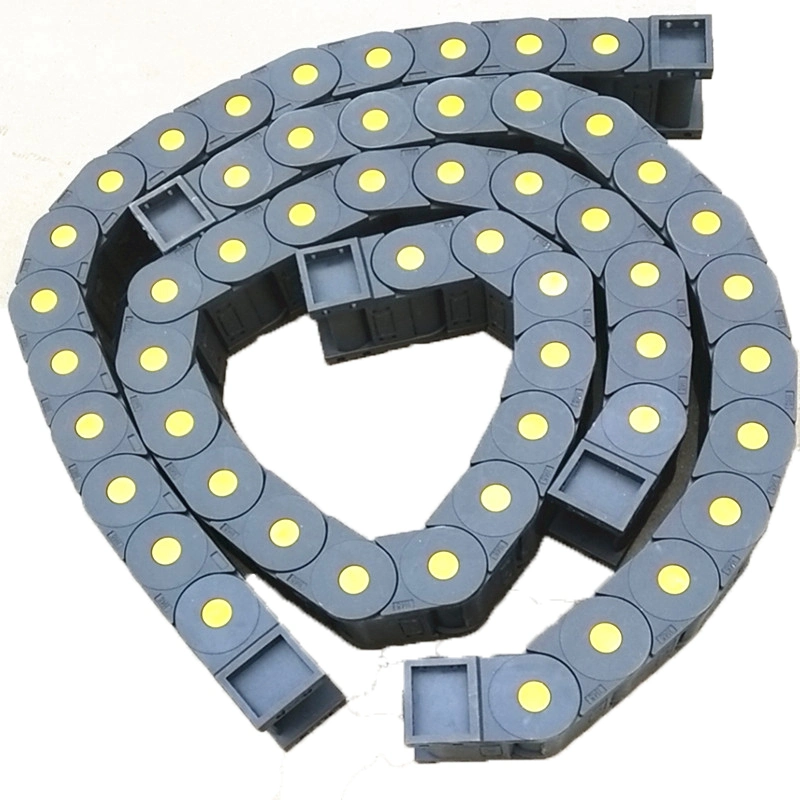 Flexible CNC Linear Plastic Cable Track Drag Chain Close and Bridge Type CNC Machine Nylon Open Flexible Cable Tray Energy Cable Chain Drag Chain