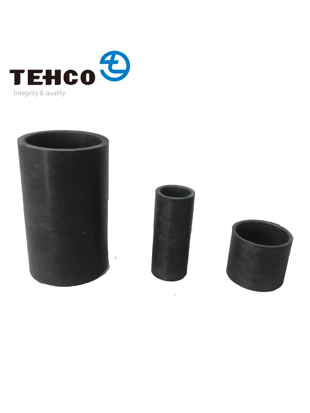 PTFE Fibre Composite Bush Bearing, TCB21 Low Friction Filament Wound Bushing, Fiberglass Reinforced Plain Bearing