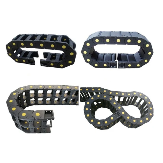 Hot Selling Flexible Nylon Drag Chain Plastic Cable Conveyor Chain / Energy Chain